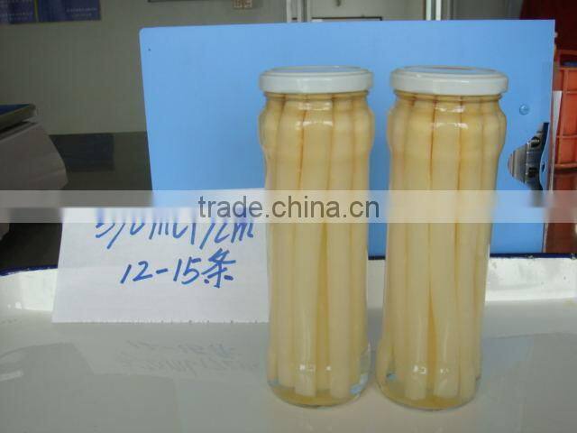 212ml/370ml/720ml Canned White Asparagus in jar with Price