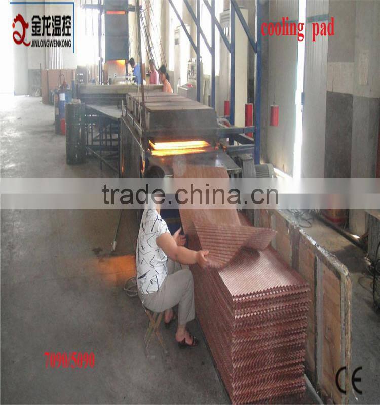 honeycomb pad /evaporative cooling pad for greenhouse