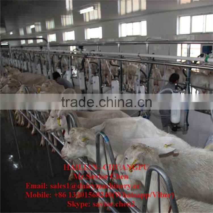 Goat Farm Equipment Milking Parlour For Sheep , Dairy Goat Milking Equipment