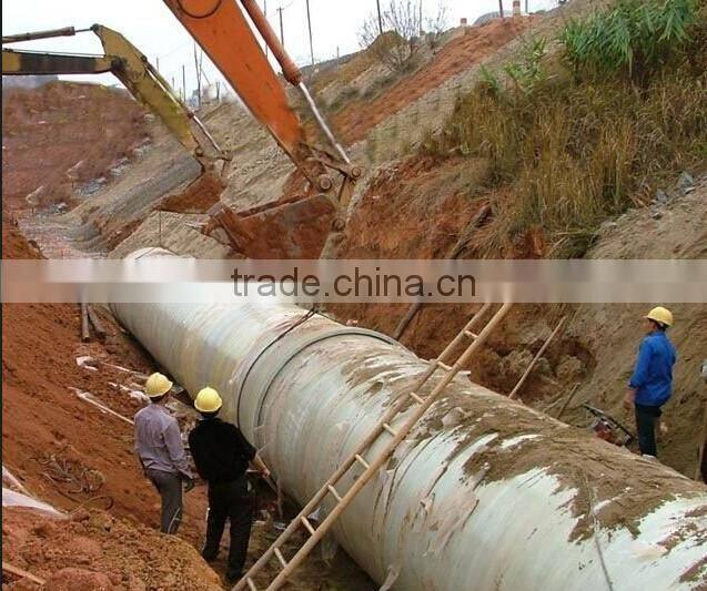 glass fiber reinforced plastic pipe for power plant and farm
