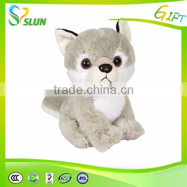 Hot selling newest plush toys for promotion plush wolf dog toys