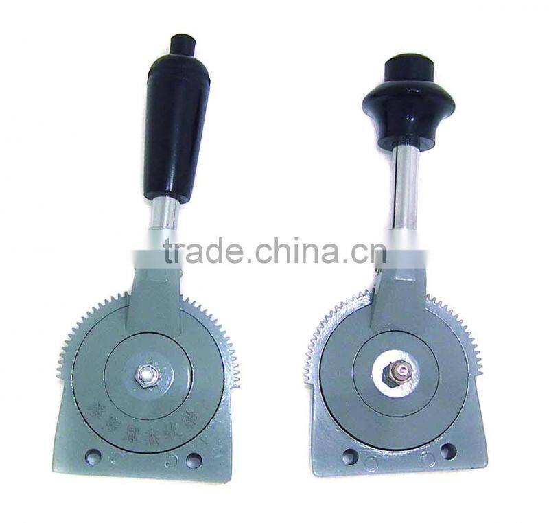 GJ1103A mini excavator throttle control cable with lever