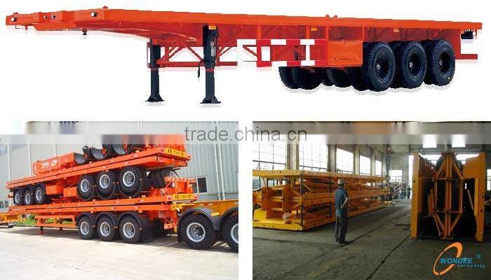 Factory Price 40 Foot Flatbed Trailer for Sale
