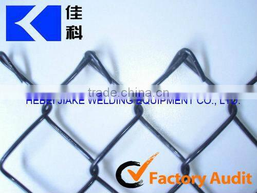 Automatic Chain Link Fence Diamond Mesh Making Machine to Make Wire Mesh Fence China