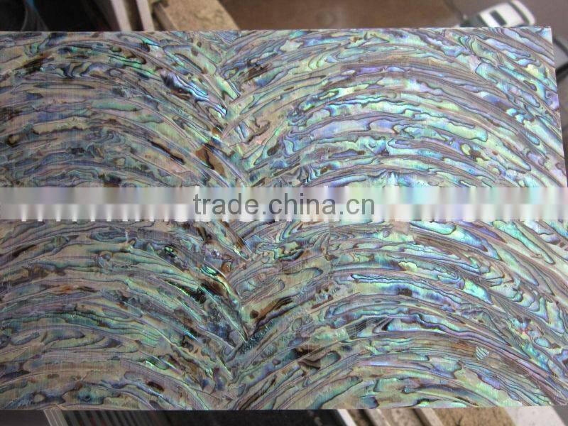 Flexible New Zealand Abalone Puau Shell Laminate Paper For Guitar Inlay