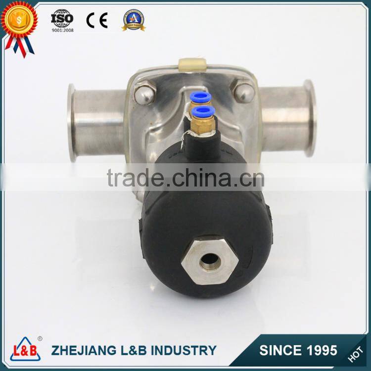 stainless steal pneumatic diaphragm valves, pneumatic diaphragm valve/Sanitary manual pneumatic diaphragm valve