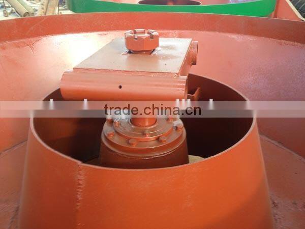 Gold ore wet pan mill /pan mill /wet grinder made in huahong