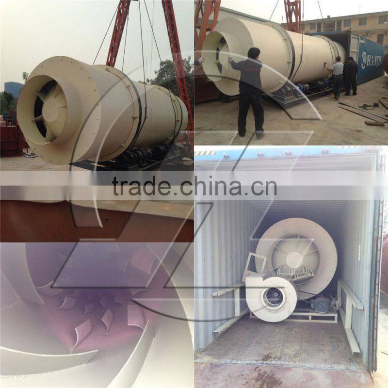 HSM CE approved best selling rotary dryer for stoving powder slag clay limestone lignite