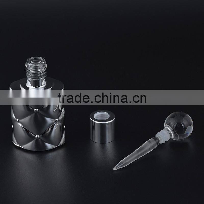 MUB New Design UV Gel Dropper Glass Bottle With Glass Stick Cap