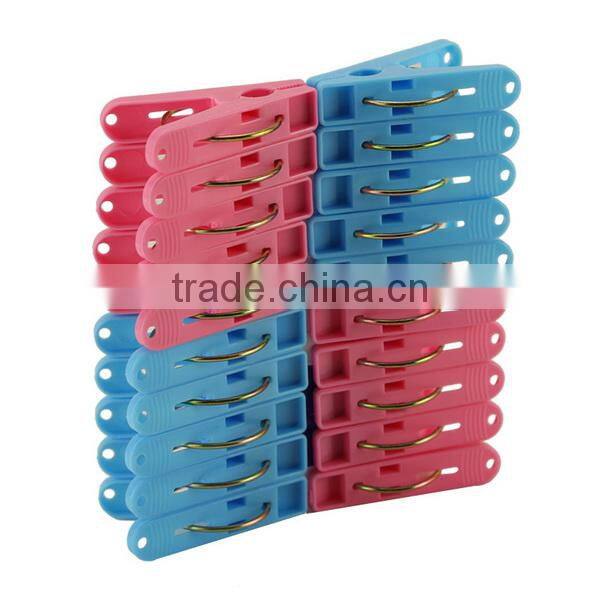 20PCS Powerful Clothes Peg Clip Pins Hanging Laundry Hanger