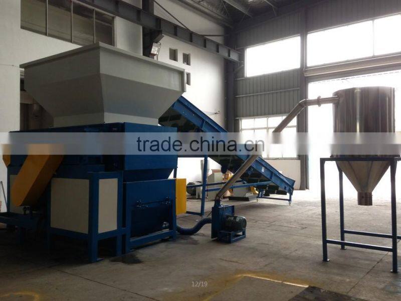 single shaft shredder and crusher