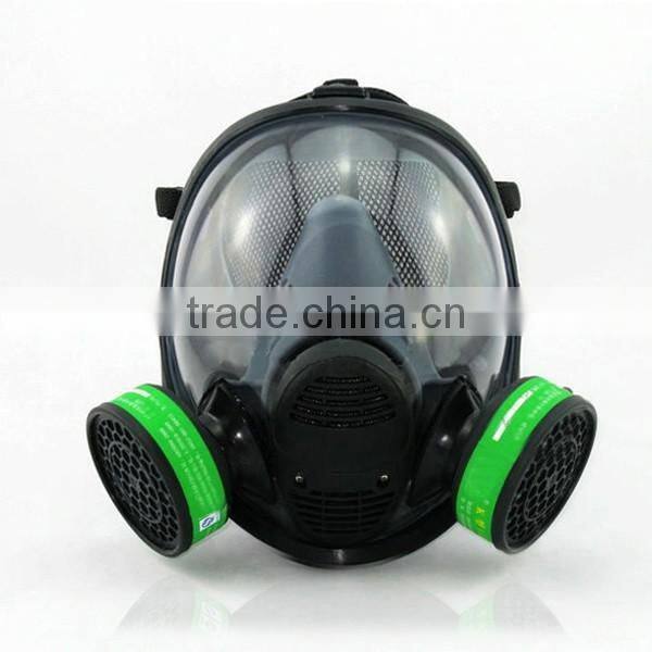Activated Carbon Full Face Gas Mask Effective Chemical Respirator gas mask