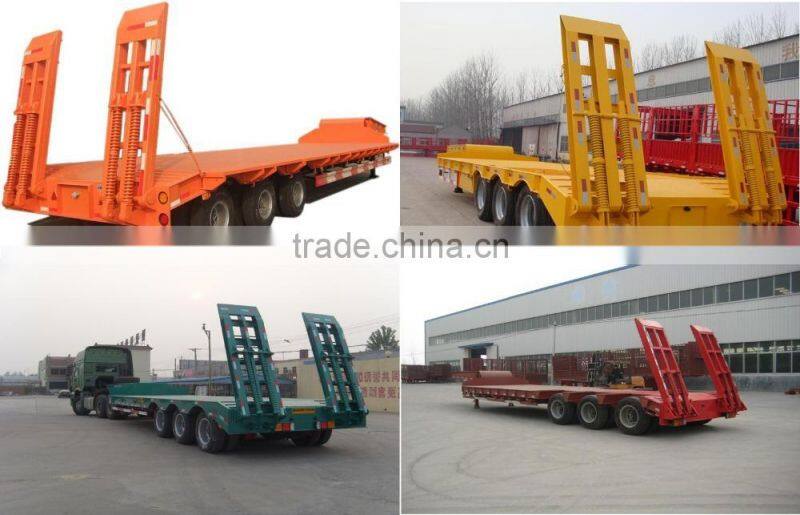 50 Ton 60 Ton Low Bed Semi Trailer/ Lowbed Semi Trailer/ Low loader Semi Trailer For Sale