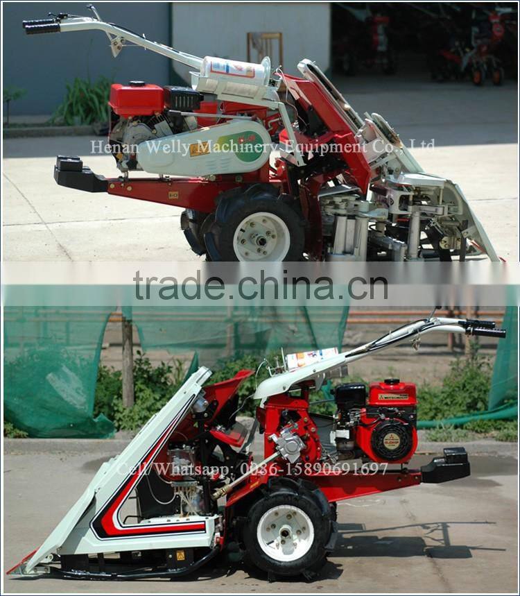 rice reaper binder machine/mini reaper binder/mini rice combine harvester