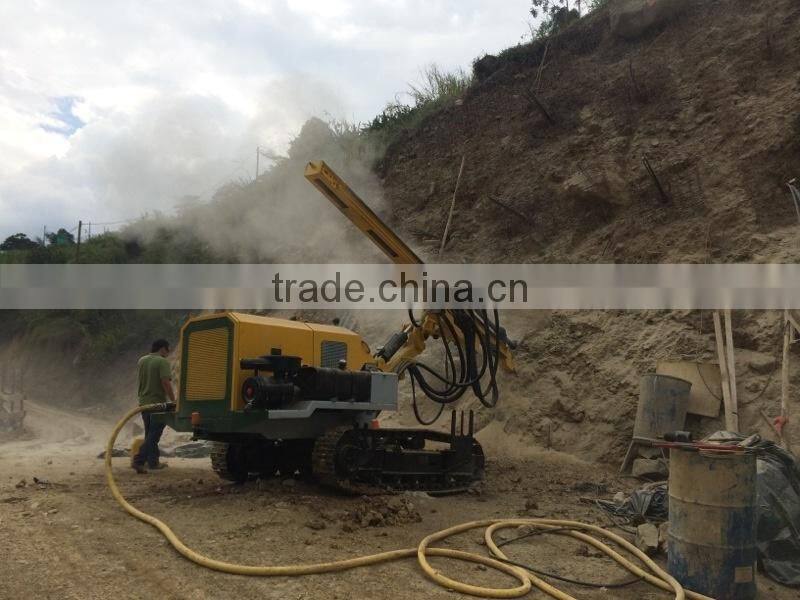 gold mining blasting hole drilling rig CTQ-G140YF