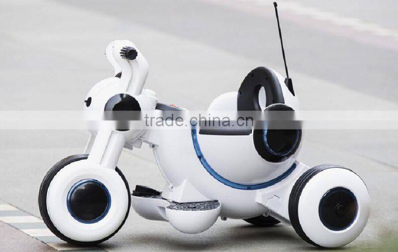 Baymax Style Electric Children Motorcycle