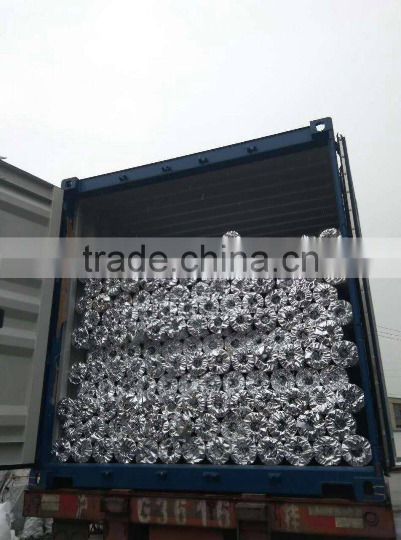 perforated foil radiant barrier reinforced alu foil faced woven fabric alu foil insulation