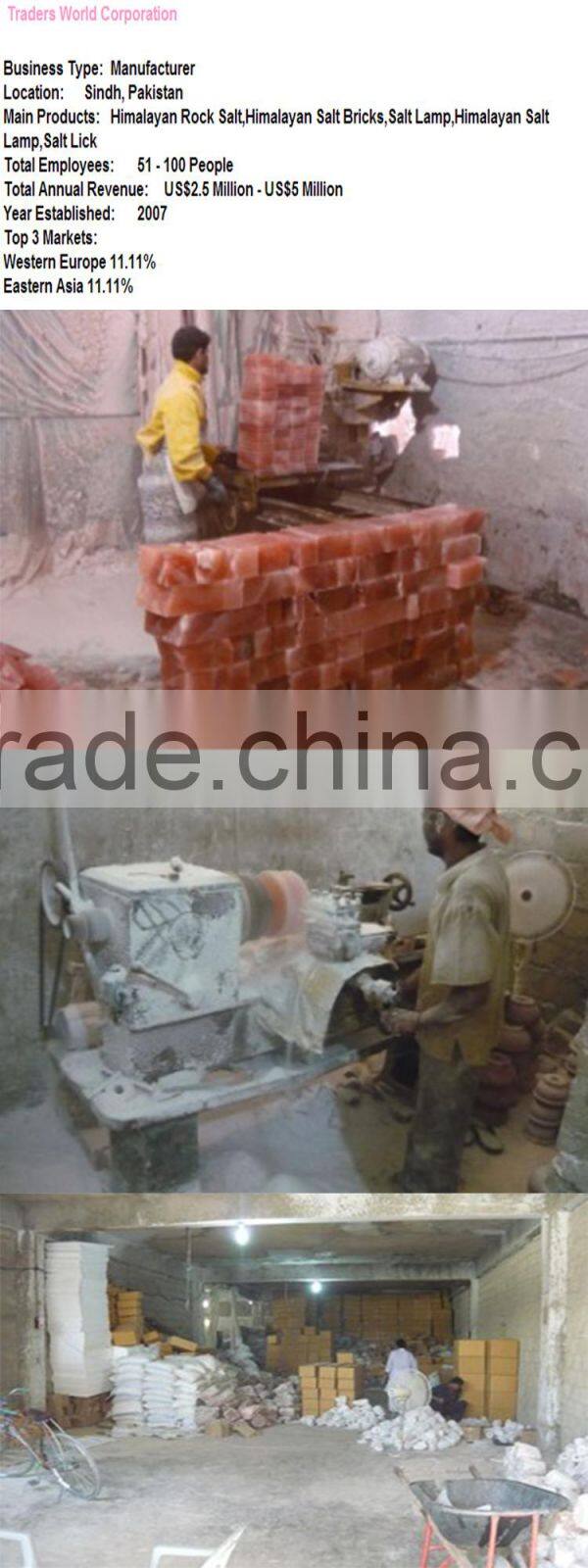 Arome salt lamp with onyx plate TWC-L133