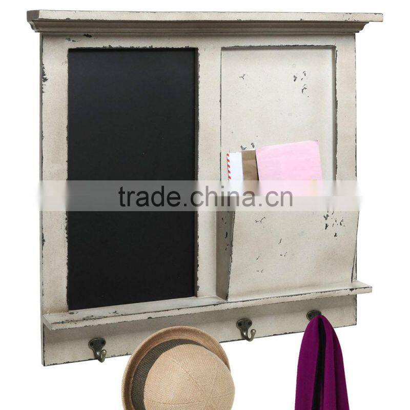 2 Mail Organizer Shelves metal home decor antique