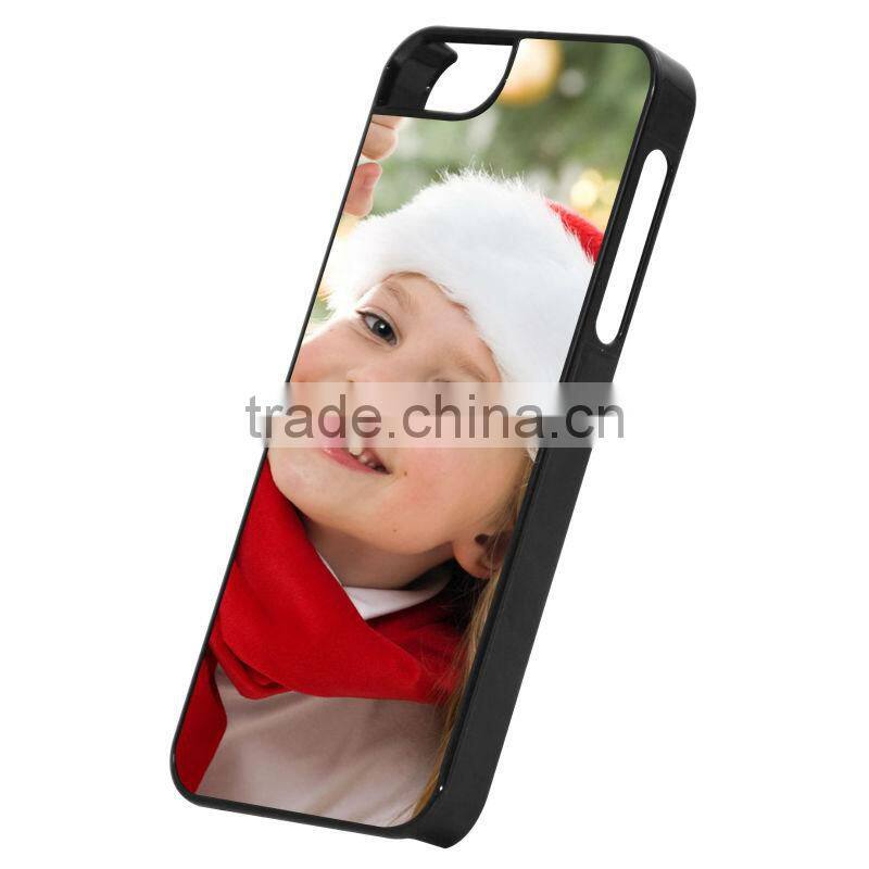 Sublimation Coated DIY 2D new product gold phone case for iPhone5/5s
