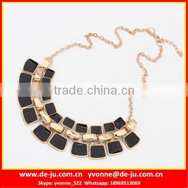 Tone Multicolor Acrylic Necklace