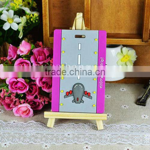 Cartoon luggage tag - Smile