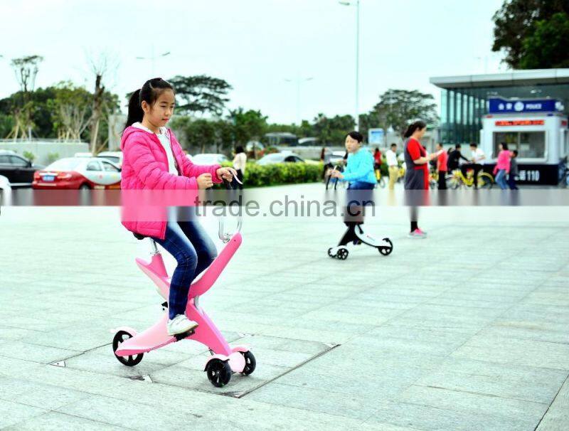 2017 Latest Arrival Leisure Outdoor Exercising Folding Pedal Y Bike, Aluminum Alloy Sports Bike For Kids/Adults