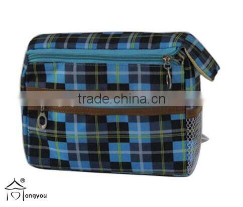 personalized handmade leather gifts with logo custom make up bag