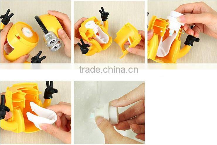 Wholesale Stock Plastic Toothpaste Squeeze + Cup +Toothbrush Holder