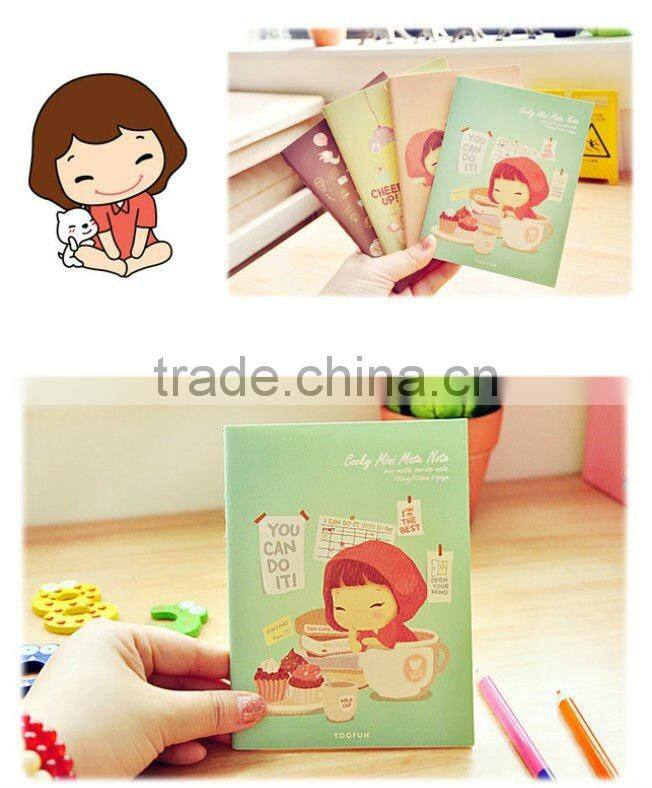 Supply small order fashion cute notebook