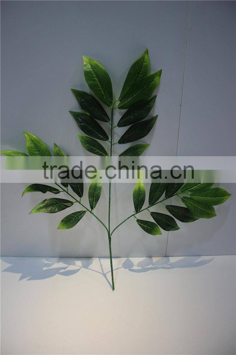 artificial plants artificial leaf branch decor green loquat leaf decoration
