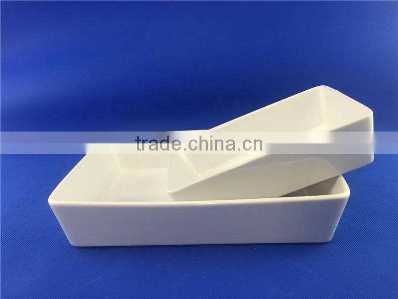 stocked white stoneware bakeware hot selling