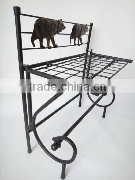 Animal Design Metal Towel Holder bathroom tissue towel rack