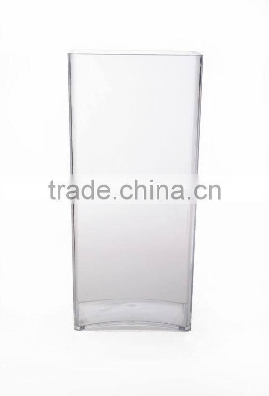 transparent tall cylinder vase/ acrylic bud vase