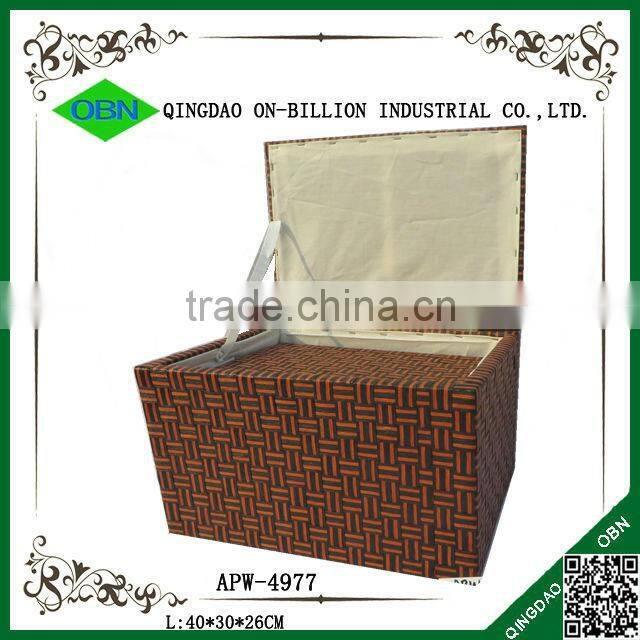 Large wooden storage bench