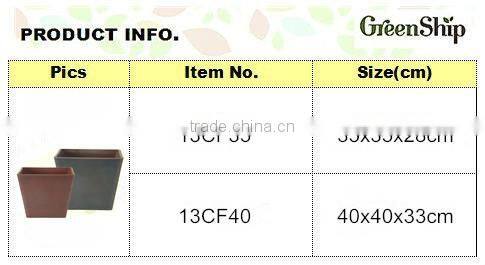Decorative Garden Large Planter From Greenship/ 10 years lifetime/ lightweight/ UV protection/ eco-friendly