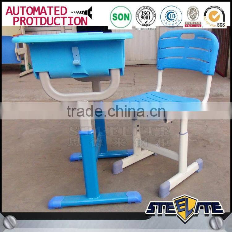 Kids furniture wholesale single student desk and chair