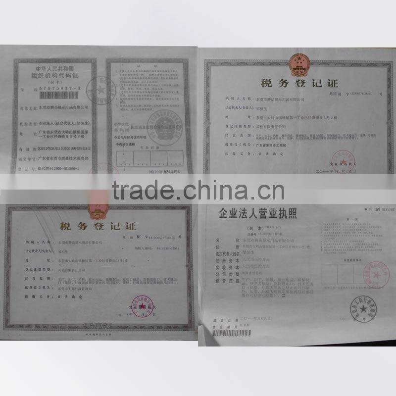 advertising sign box,plastic advertise lamp shade