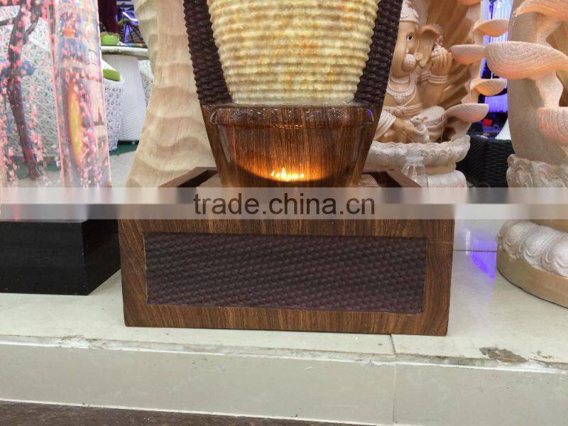 garden fengshui floating rolling ball fountain for sale