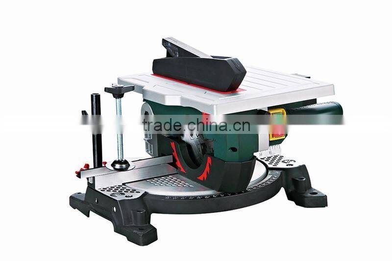 250mm 1500w Aluminum Cutting Compound Miter Saw Machine Wood Cutting Electric Power Sliding Table Saw