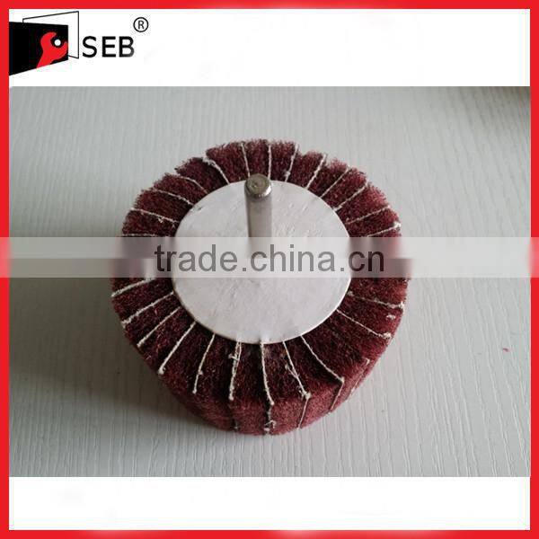 MANDREL MOUNTED ABRASIVE FLAP WHEELS