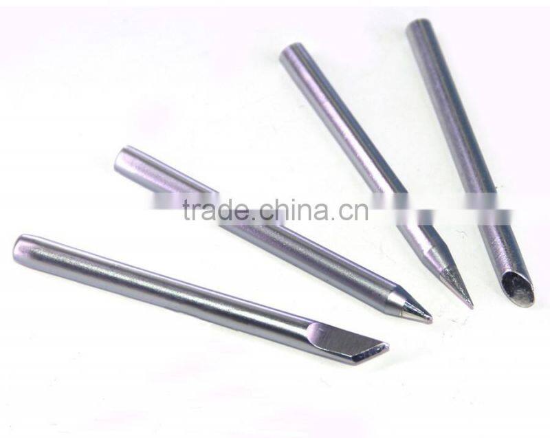 4pcs Solder iron Tip Soldering Bits Replace Tips Electric Soldering iron BGA tools 40w