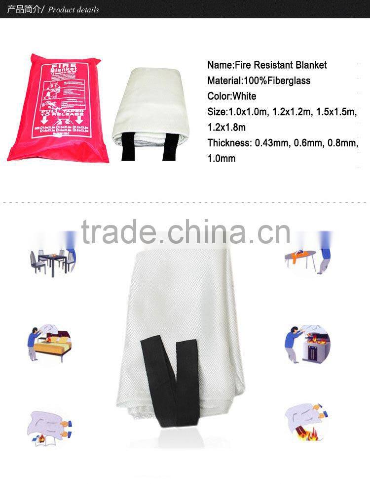 Industrial fire blanket EN1869 fire blanket roll