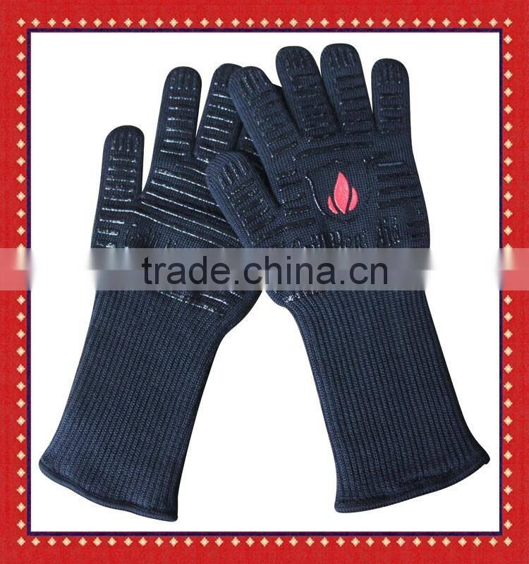Forearm Protection BBQ Gloves Great For Kitchen, Grill, Fireplace Accessories