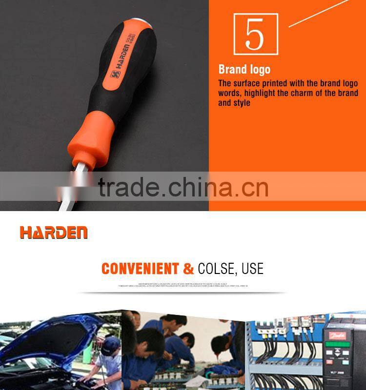 Professional Magnetic Hand Tools CRV Slotted Head Screwdriver