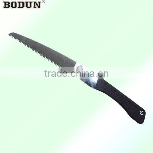 B9011 Mini black rubber handle pruning saw&folding saw&hand saw