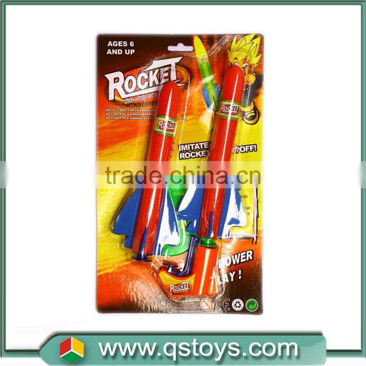 shooting rocket pump toy