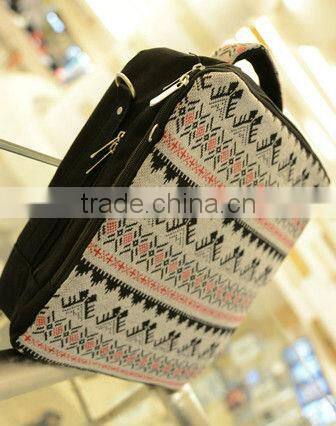 (OEM) 2013 fashion korean cute figured school bag for girl