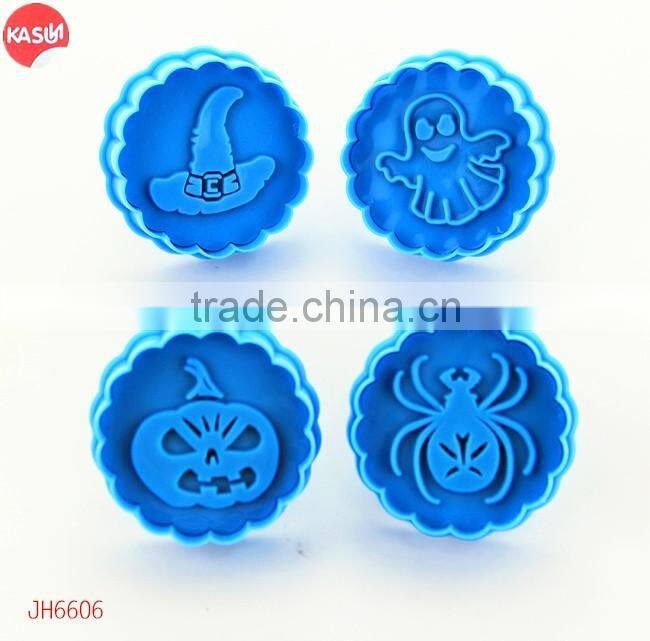 JH6606 Plastic Hand Press Cookie Cutter