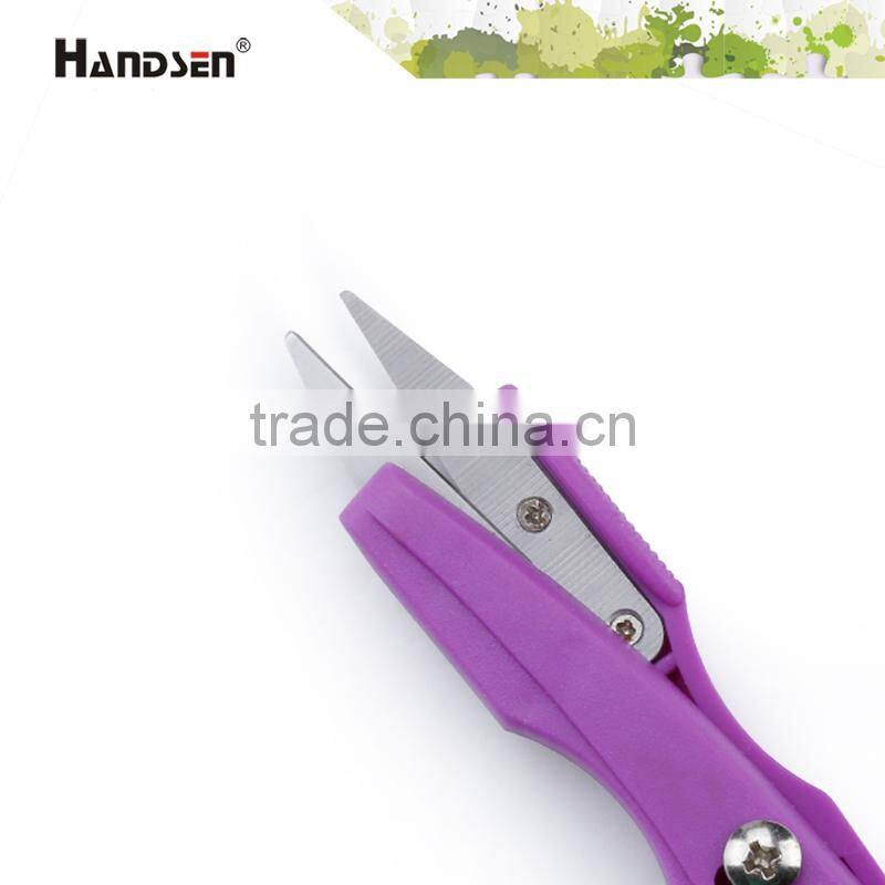 popular 5" plastic handle thread cutter snips thread snips